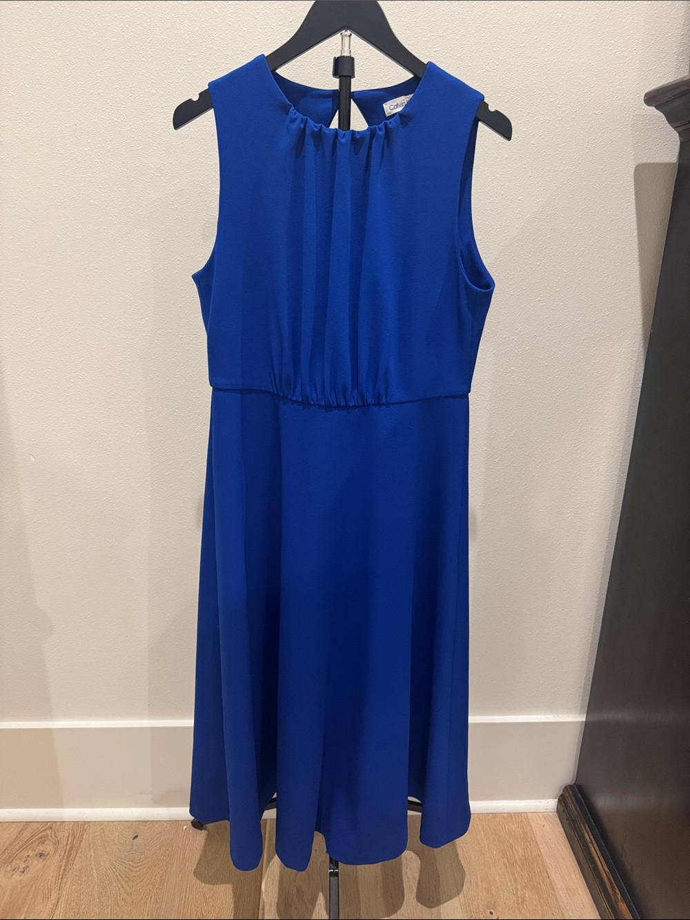 Calvin Klein Vibrant Blue‎ Sleeveless Dress